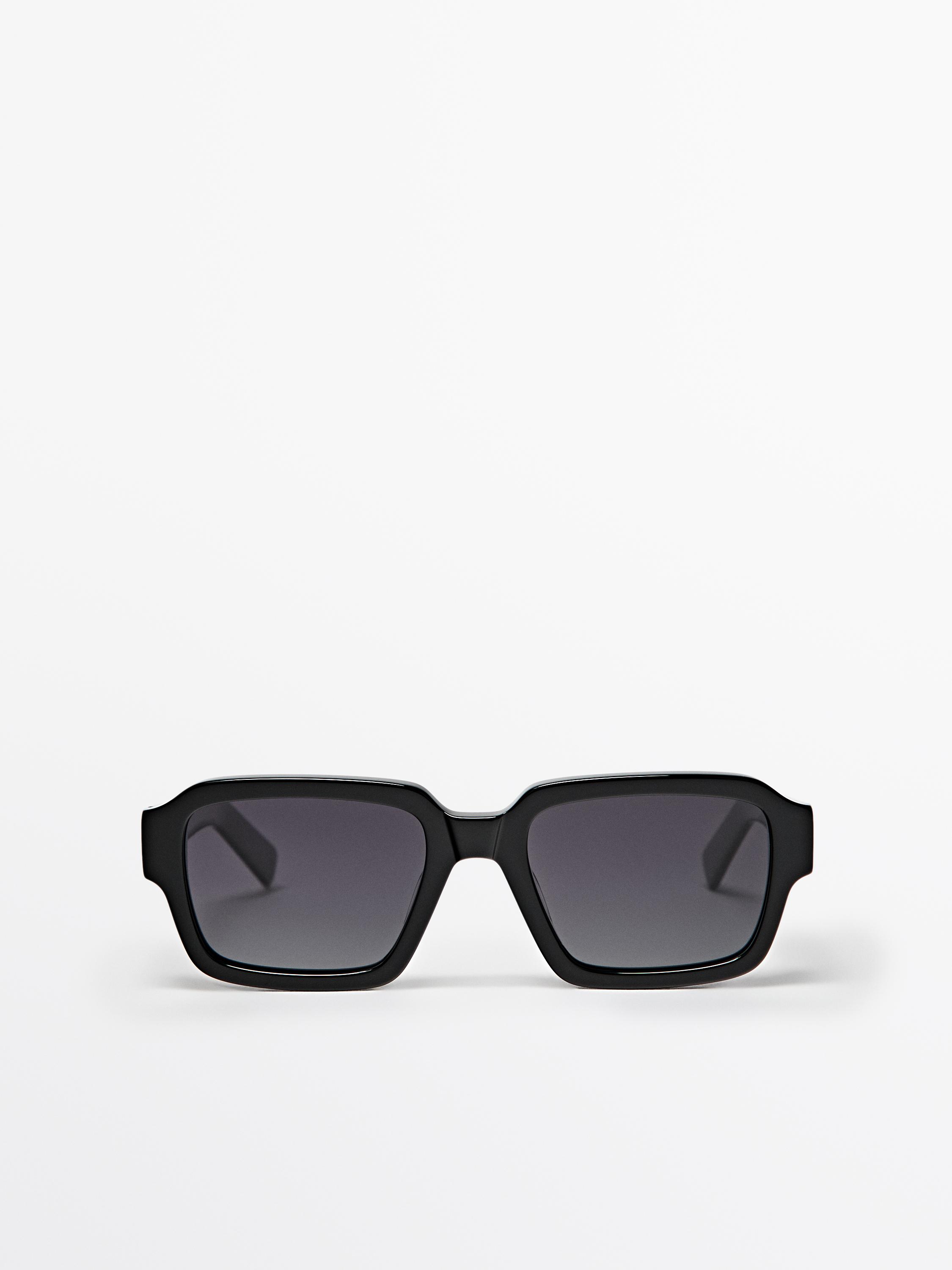 Lunettes de soleil rectangulaires